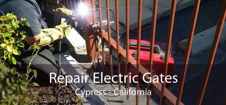 Repair Electric Gates Cypress - California