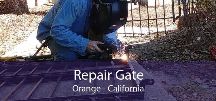 Repair Gate Orange - California